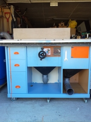 Ma table de scie-toupie-rangement