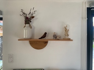 Étagère hêtre et chêne