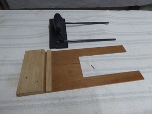 Un gabarit pour boîte / plat rond à la défonceuse