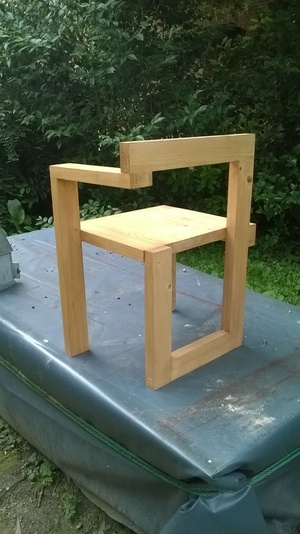 Hommage à Chaise de steltman... de gerrit rietveld