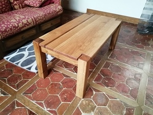 Table basse en chêne