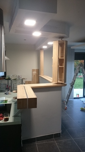 Bar en bambou sur mesure