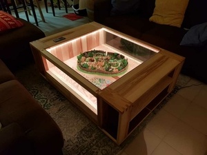 Table basse pour collection Astérix