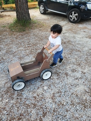 Vintage formule 1 ou comment occuper les gamins avec des bouts de contre-plaque...