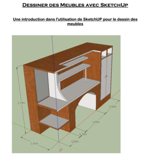 Tutoriels d'initiation à Sketchup