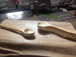 Cuillères de branches