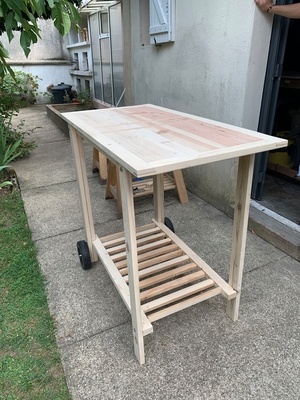 Servante pour Plancha