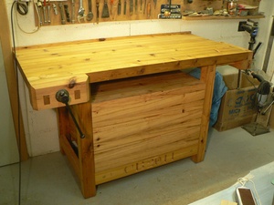 Un établi très personnel