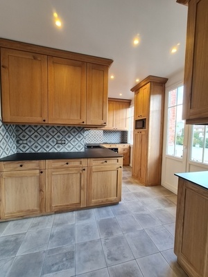 Cuisine chêne style shaker  - finition rubio bofnul :-(