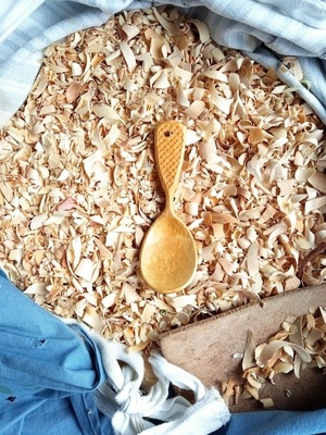 17éme cuillère de 2023 : Cuillère en pommier.