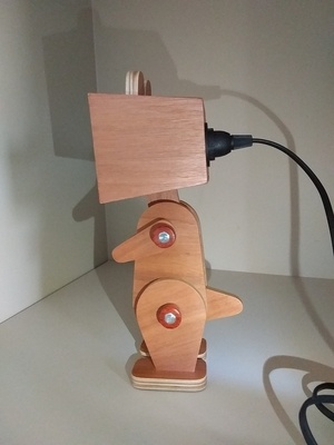 Lampe de chevet ours