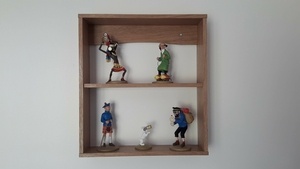 Figurines Tintin à mettre en valeur