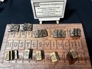 Jeu de Société Romain: Ludus Duodecim Scriptorum