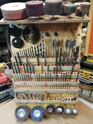 Petit rack pour forets