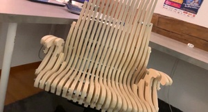 Chaise gaming en bois