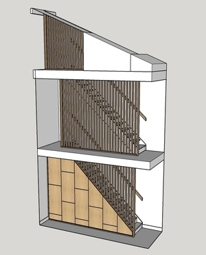 Aménagement Placards et Claustras pour appartement triplex