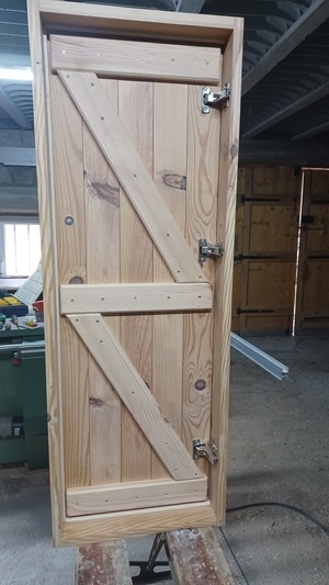 Porte pour mini local technique