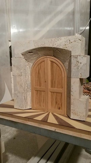 Immense porte cochère