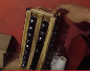 Présentoir rotatif pour dosettes de café