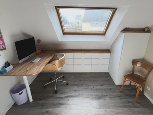 Agencement chambre en sous-pente