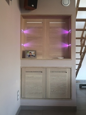 Aménagement placard... Et galop d'essai pour la cuisine!