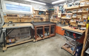 Une partie de l'espace de travail