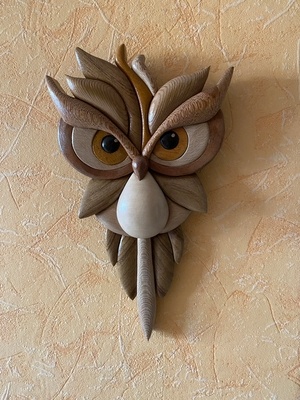 Hibou Intarsia