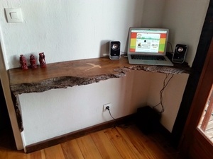 Tablette bureau en Tamarin