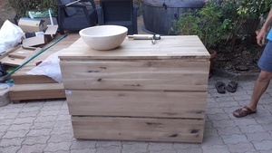 Meuble bas de salle de bain