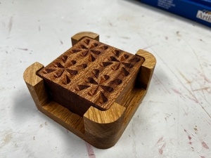 Set de sous-verres "géométriques"