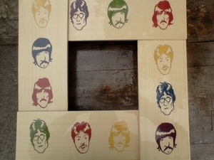 Cadre photo pour fan des beatles