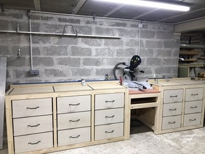 Établi scie radiale