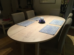 Table en frêne massif