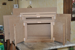 Butaï de face ouvert