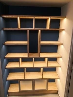 Le rendu final, avec les LED dimmable, content !