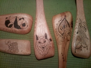 Spatule cuisine gravure laser... ou pas ?