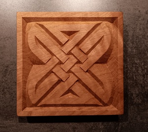 Dessous de plat entrelacs celtiques