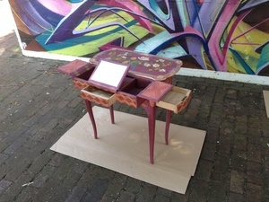 Reproduction d'une Table mécanique de Jean Francois Oeben