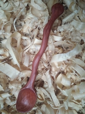 Cuillères en séquoia