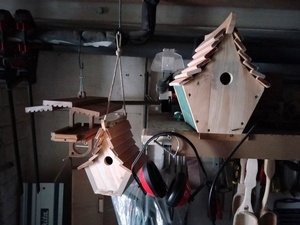 Nichoir d'inspiration orientale.