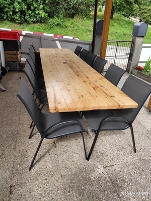 Ma table de terrasse