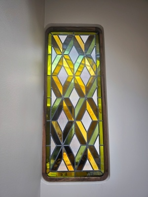 Cadre arrondi pour vitrail