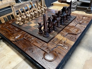 Echiquier XXL est enfin terminé