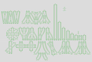 Rails Circuits de train en bois