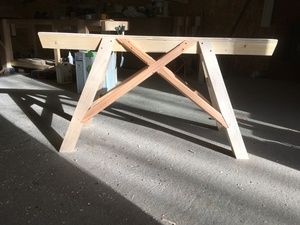 Quelques tréteaux...