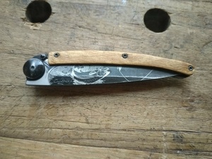 Un manche de couteau