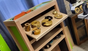 Servante outillage toupie