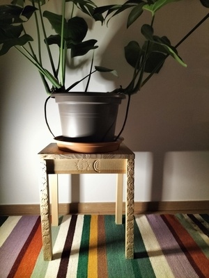 Un écrin en bois pour ma Monstera !