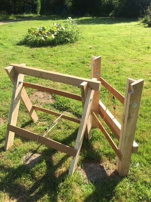 Tréteaux pliants modulaires