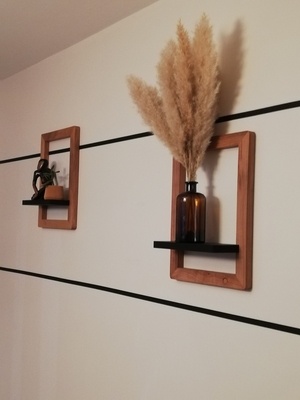 Cadre/Etagère Mural